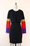 Andrea Jovine Colorblock Knit Ensemble M