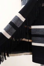 Monochromatic Wool Blanket Dress M