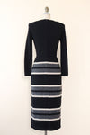 Monochromatic Wool Blanket Dress M