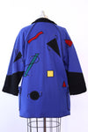 Marylou Ozbolt Appliqué Wool Coat S/M
