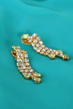 Glittery Spring Rhinestone Clip-ons