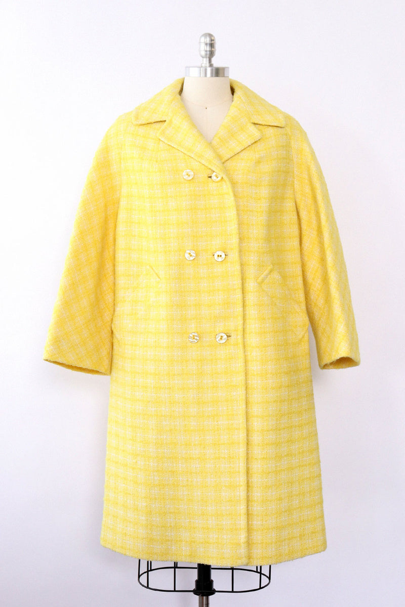 Sunshine Tweed Swing Coat M/L