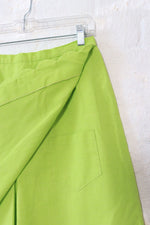 Lime Sherbet Scalloped Skort M