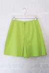 Lime Sherbet Scalloped Skort M