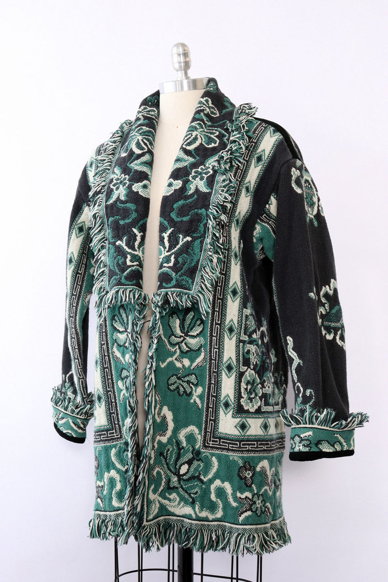 Baroque Bohemian Blanket Jacket XS-M/L