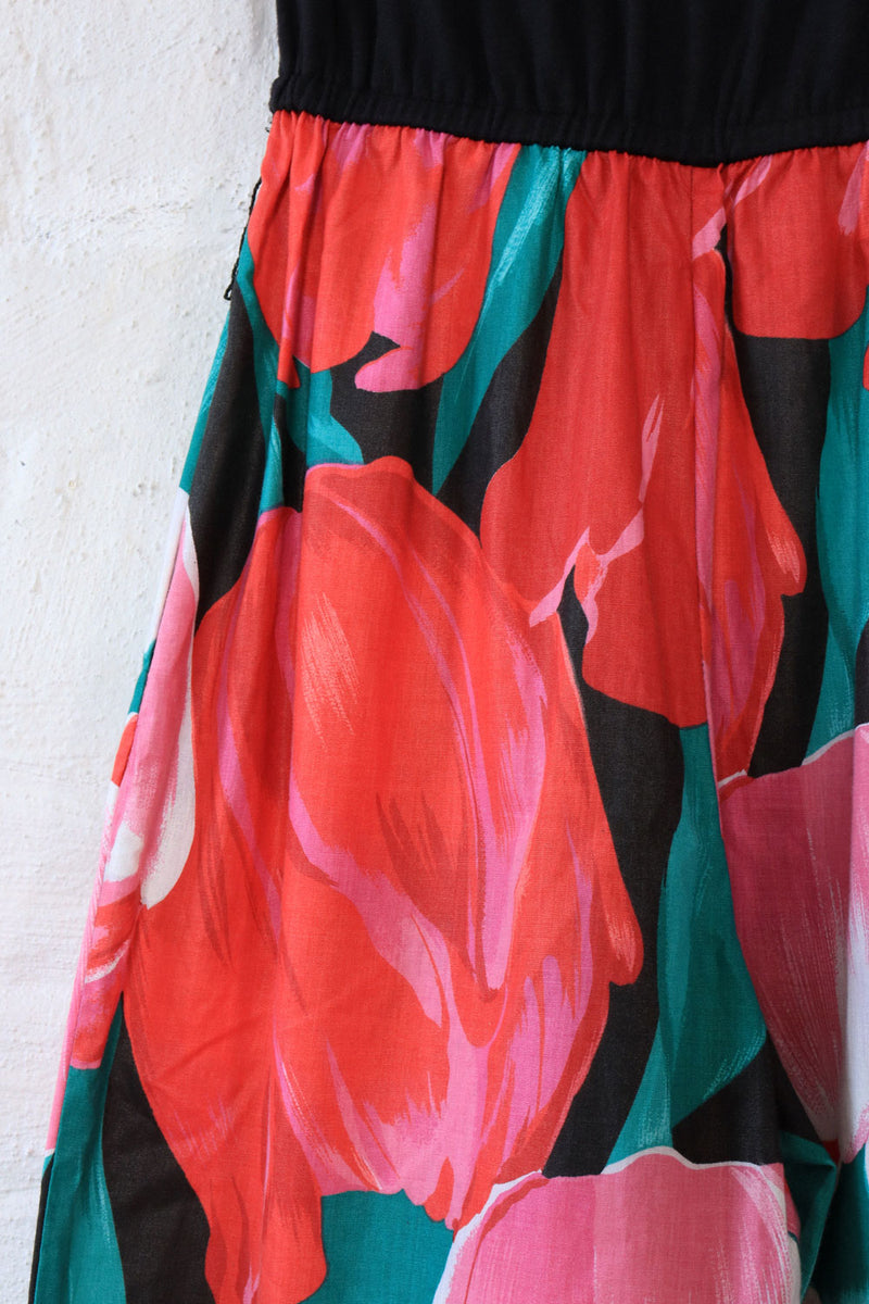 Strapless Macro Tulip Jumpsuit M