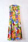 Blooming Cutout Flare Dress M