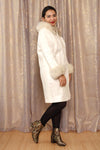 Pearl Leather Penny Lane Coat M