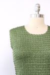 Sage Scrunchie Tank M-XL