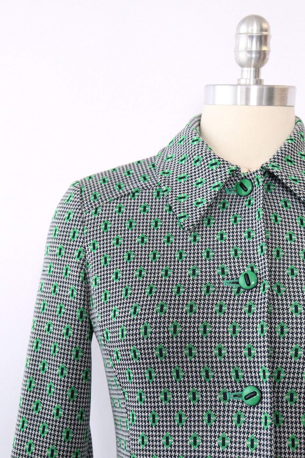 Dotted Houndstooth Shacket XS/S