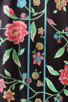 Bonwit Teller Cotton Wallpaper Floral Dress S-S/M