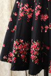 Floral Paneled Circle Skirt S