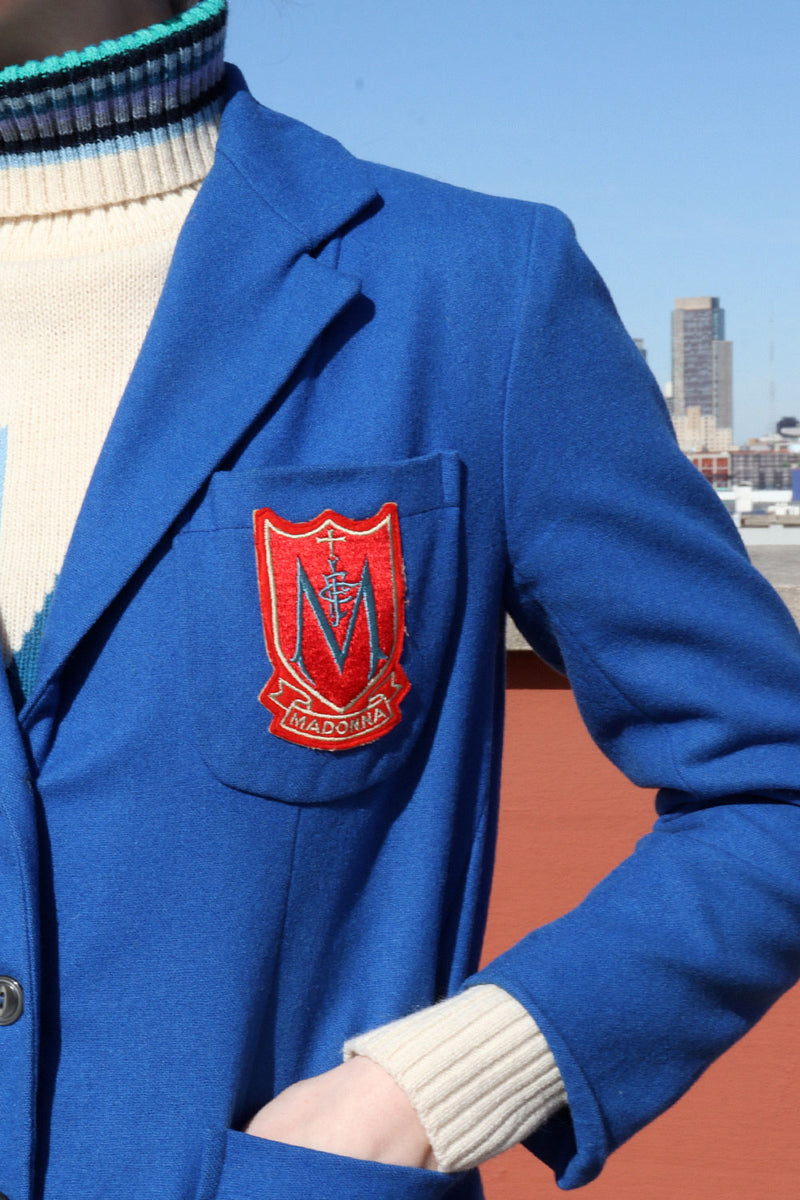 Cobalt Collegiate Blazer XS