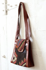 Kilim Leather Shoulder Bag