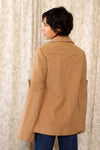 Camelhair Bell Sleeve Jacket S
