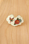 Butterfly Cloisonne Scarf Clip