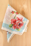 Cotton Rose Handkerchief