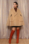 Ralph Lauren Camelhair Cape M/L