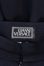 Gianni Versace Navy Culottes XS