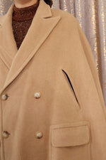 Ralph Lauren Camelhair Cape M/L