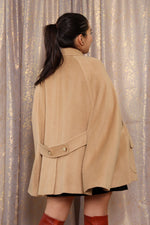 Ralph Lauren Camelhair Cape M/L