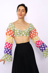 Polka Dot Party Bra Top XS