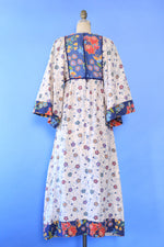 Flower Power Batik Caftan XS/S