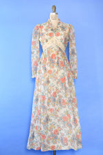 Pastel Paisley Gauze Ren-Faire Gown XS/S