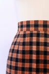 Clementine Checkered Skirt XS