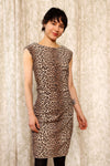 Leopard Wiggle Dress S