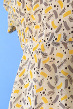 Sunshine Yellow Atomic Day Dress M