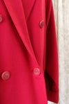 Max Mara Hot Pink Wool Jacket M-M/L