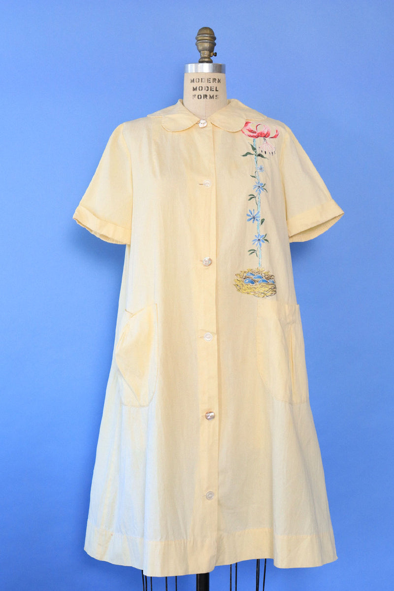 Robin's Egg Shirt Dress Duster S-L