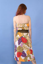 Ragtime Hibiscus Strapless Dress S/M