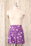 Purple Stag Mini Skirt XS/S