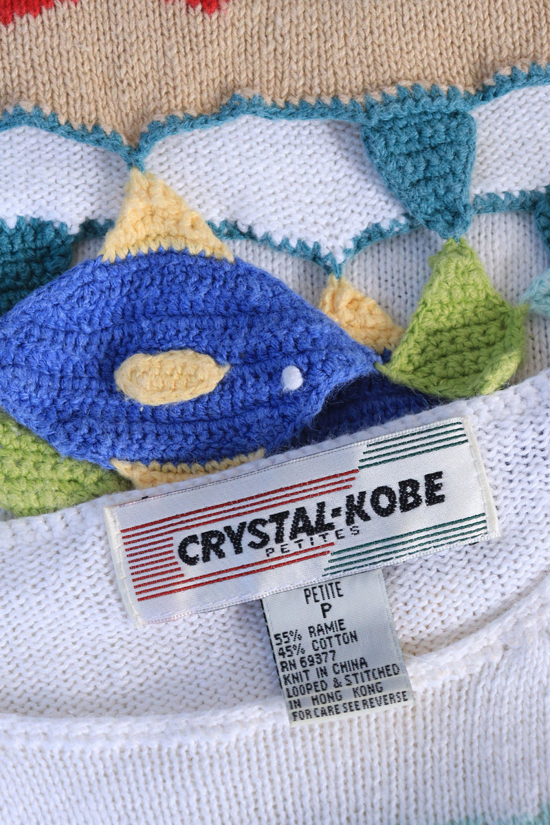 Underwater Novelty Knit Top M