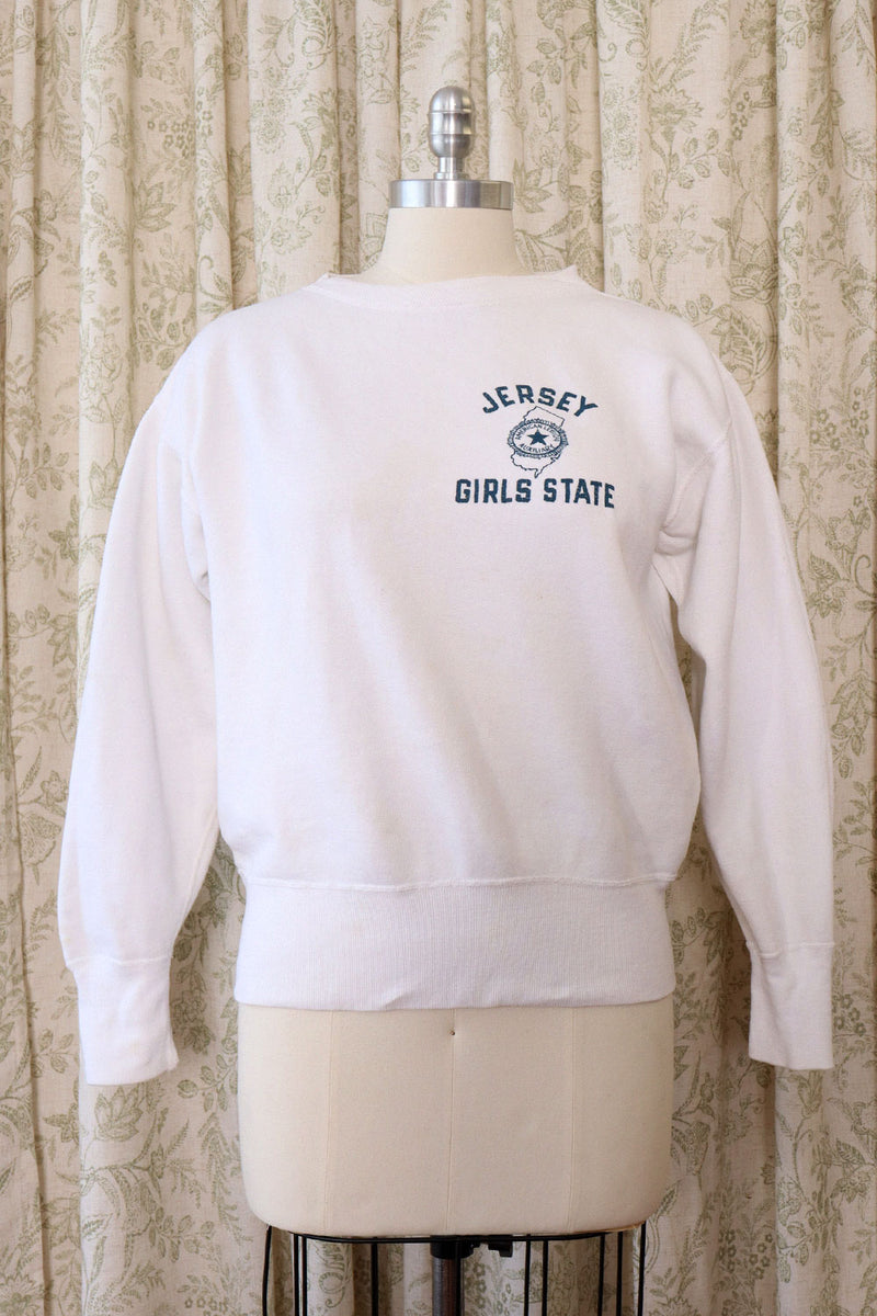 1960s New Jersey Sweatshirt S/M