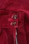 Boysenberry Corduroy Pocket Skirt XS/S