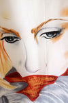 Catherine Deneuve Silk Airbrush Lady Scarf