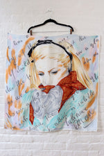 Catherine Deneuve Silk Airbrush Lady Scarf