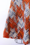 Chunky Woven Wool Skirt S-S/M