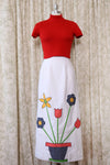 Flower Pot Applique Maxi M