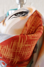 Catherine Deneuve Silk Airbrush Lady Scarf