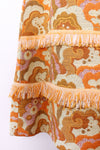 Tapestry Fringe Maxi Dress S
