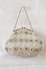 Jolles Beaded 1950s Pastel Purse