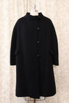 1960s Donnybrook Ribbed Wool Coat M