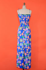 Graphic Pinwheel Maxi Dress S-L