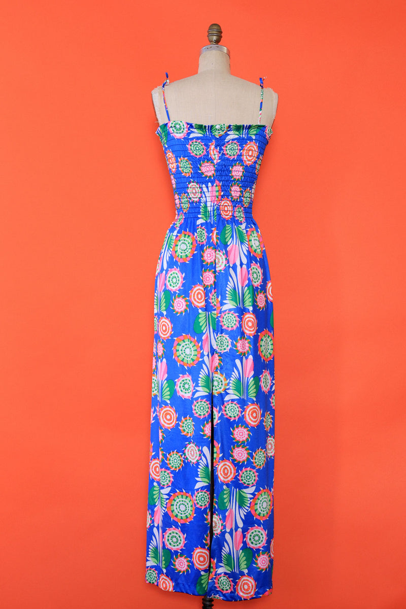 Graphic Pinwheel Maxi Dress S-L