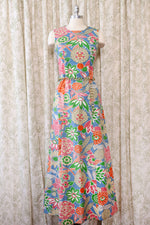 Fanciful Mum Print Maxi S/M