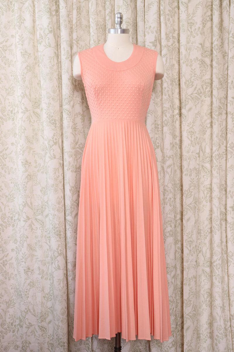 Melon Pleated Maxi M